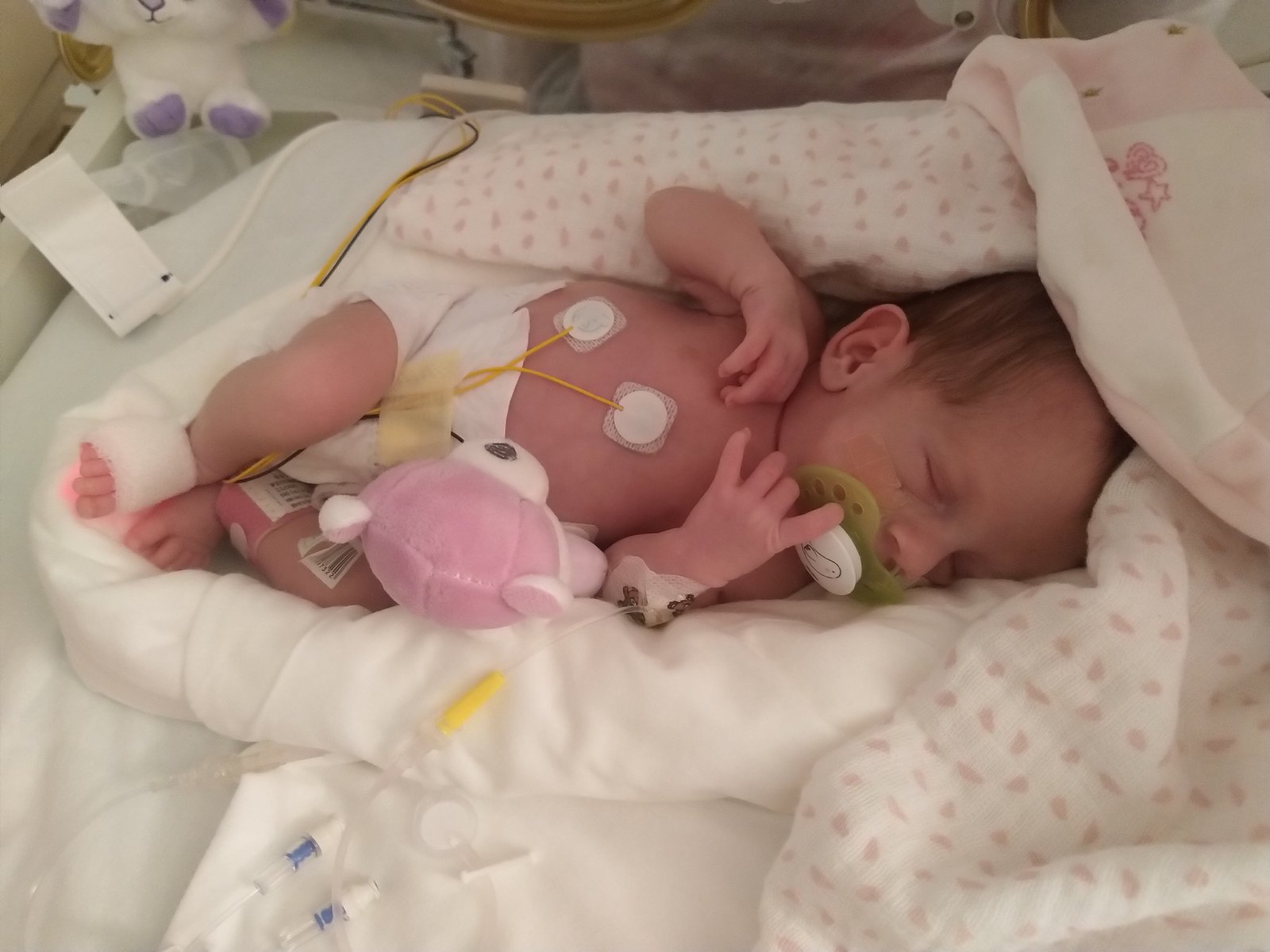 Ilona à l'hôpital